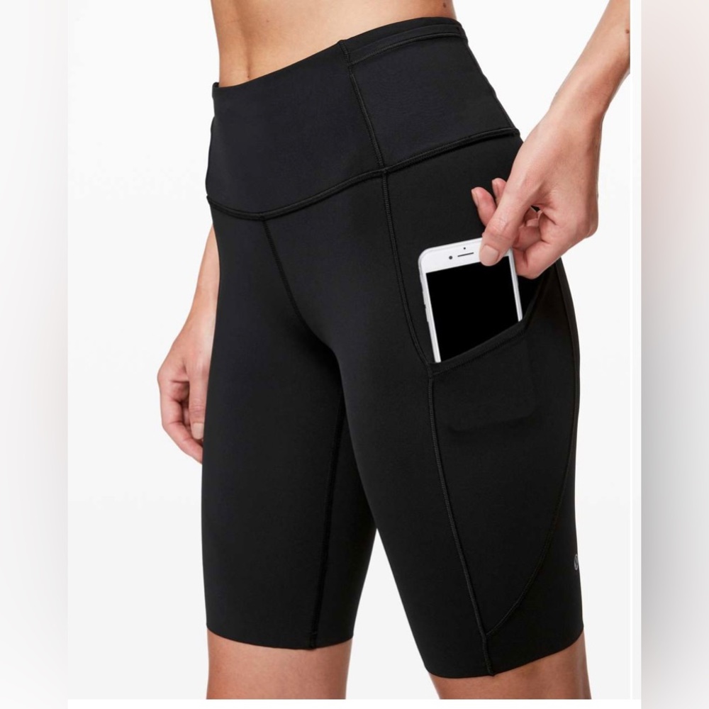 Lululemon Fast And Free Bike Short 8” NWT